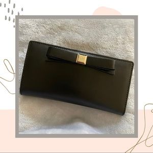 Kate Spade bifold wallet in black